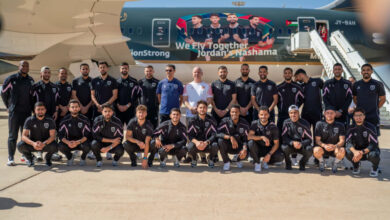 سمو الأمير فيصل بن الحسين نائب الملك يستقبل بعثة منتخب النشامى 2026