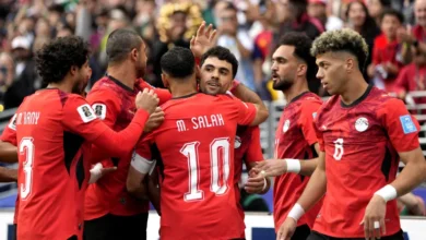 فرحة لاعبي منتخب مصر ومحمد صلاح بالتأهل التاريخي لدور 16 في كأس العالم